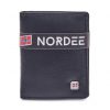 Nordee GW-PC RFID fekete férfi bőr pénztárca 8.5 x 10.5 x 1.5 cm