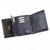 EL FORREST 859-33 RFID navy női bőr pénztárca 10 x 13 x 2.5 cm