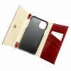 MiaMore PHONE CASE M1782-2 (IPHONE 12 PRO) piros női irattartó 15 x 9 x 3 cm