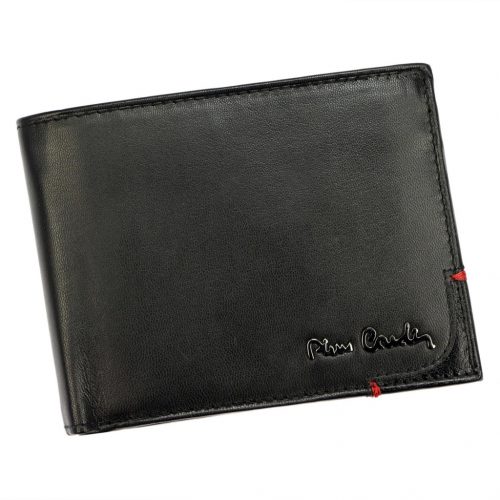 Pierre Cardin TILAK75 8806 fekete férfi bőr pénztárca 12 x 9 cm