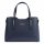 MiaMore 01-035 (22-005-1) navy női bőr kézitáska 32 x 23 x 12 cm