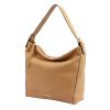 Pierre Cardin 6334 EDF barna női bőr kézitáska 39 x 33 x 13 cm