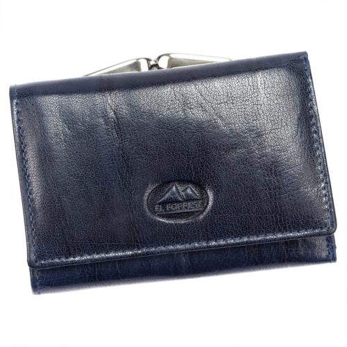 EL FORREST 870-38 RFID navy női bőr pénztárca 11.5 x 9 x 3 cm