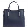 MiaMore 01-035 D (22-003-1) navy női bőr kézitáska 37 x 28.5 x 16 cm