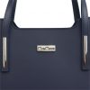 MiaMore 01-035 D (22-003-1) navy női bőr kézitáska 37 x 28.5 x 16 cm