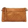 VS barna női bőr kézitáska, clutch, válltáska 24 x 14 x 4 cm