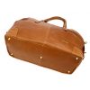 Pierre Cardin TILAK112 10323 konyakbarna bőr utazótáska 55 x 38 x 23 cm