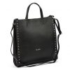 Pierre Cardin FRZ 55085   fekete női bőr kézitáska 34 x 37 x 13 cm