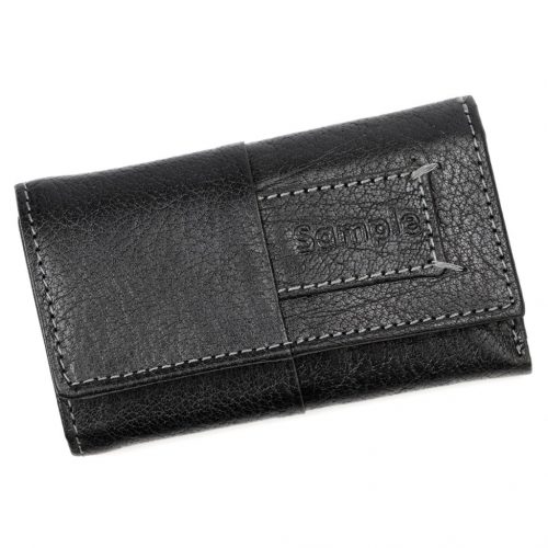 Money Kepper NO-BVA KEYBAG fekete bőr irattartó 11.5 x 7 x 2.5 cm