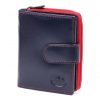 EL FORREST 820-34 RFID navy női bőr pénztárca 11 × 9 cm