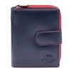 EL FORREST 820-34 RFID navy női bőr pénztárca 11 × 9 cm