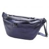 Luka 24-010 DOLLARO MET navy női bőr övtáska, crossbody 34 x 19 x 13 cm