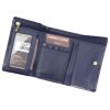 Mato Grosso 0579-32 RFID navy női bőr pénztárca 12 x 8.5 x 3 cm