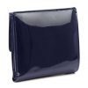 Mato Grosso 0614-32 RFID navy lakkbőr női pénztárca 10.5 x 10 x 3 cm