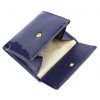 Mato Grosso 0614-32 RFID navy lakkbőr női pénztárca 10.5 x 10 x 3 cm