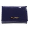 Mato Grosso 0900-32 RFID navy lakkbőr női pénztárca 12 x 8.5 x 3 cm