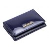 Mato Grosso 0900-32 RFID navy lakkbőr női pénztárca 12 x 8.5 x 3 cm