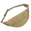 Luka 24-010 DOLLARO taupe női bőr övtáska, crossbody 34 x 19 x 13 cm