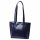 Florence 47 navy női bőr kézitáska 39 x 28 x 10.5 cm