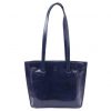 Florence 47 navy női bőr kézitáska 39 x 28 x 10.5 cm