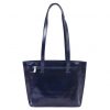 Florence 47 navy női bőr kézitáska 39 x 28 x 10.5 cm