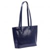 Florence 47 navy női bőr kézitáska 39 x 28 x 10.5 cm