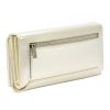 Pierre Cardin 07 SHINY 102 bézs női rostbőr-bőr pénztárca 18,5 x 10,5 cm