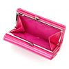 Pierre Cardin 07 SHINY 108 magenta női rostbőr-bőr pénztárca 14,5 x 9 cm