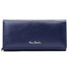 Pierre Cardin 06 ITALY 106 navy női marhabőr pénztárca 19 x 9.8 x 3.5 cm