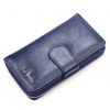 Pierre Cardin 06 ITALY 116 navy női marhabőr pénztárca 9.5 x 16.5 x 3.8 cm