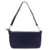 Gregorio 1740   navy női bőr kézitáska 30 x 15 x 7.5 cm