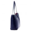 JUICE navy kék női bőr kézitáska, válltáska, shopper 45 x 29 x 15 cm