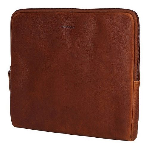 Burkely Vintage Taylor cognac színű bőr laptoptáska, oldaltáska 15