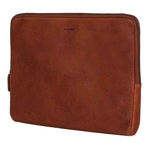 Burkely Vintage Taylor cognac színű bőr laptoptáska, oldaltáska 15