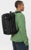 Eastpak Trainsit'r Pack Black hátizsák, utazótáska, 17" 