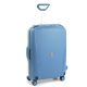 Roncato Light kemény falú, 4 kerekes trolley bőrönd 68 cm, középkék