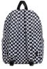 Vans Old Skool Grom Check Black/White hátizsák, 15"  39×25 cm