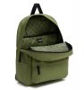 Vans Realm Flying V Loden Green hátizsák 42 × 30 cm, laptop rekesszel