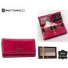 Peterson nagyméretű, magenta színű női bőr pénztárca RFID védelemmel 19×10 cm